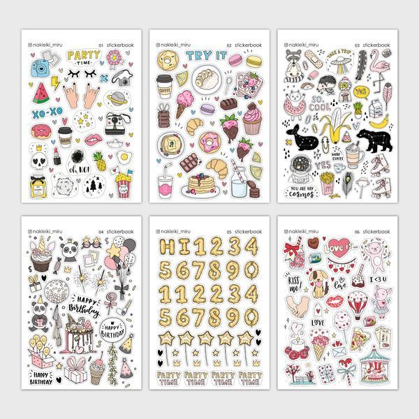 Sticker book 01