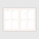 Free PDF file - 3 pages of the planner undated